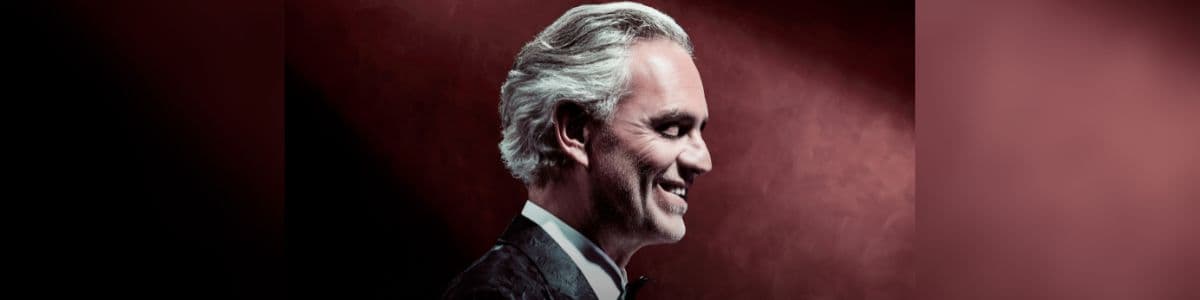Italiaanse tenor Andrea Bocelli komt op vrijdag 27 maart 2026 naar de AFAS Dome in Antwerpen